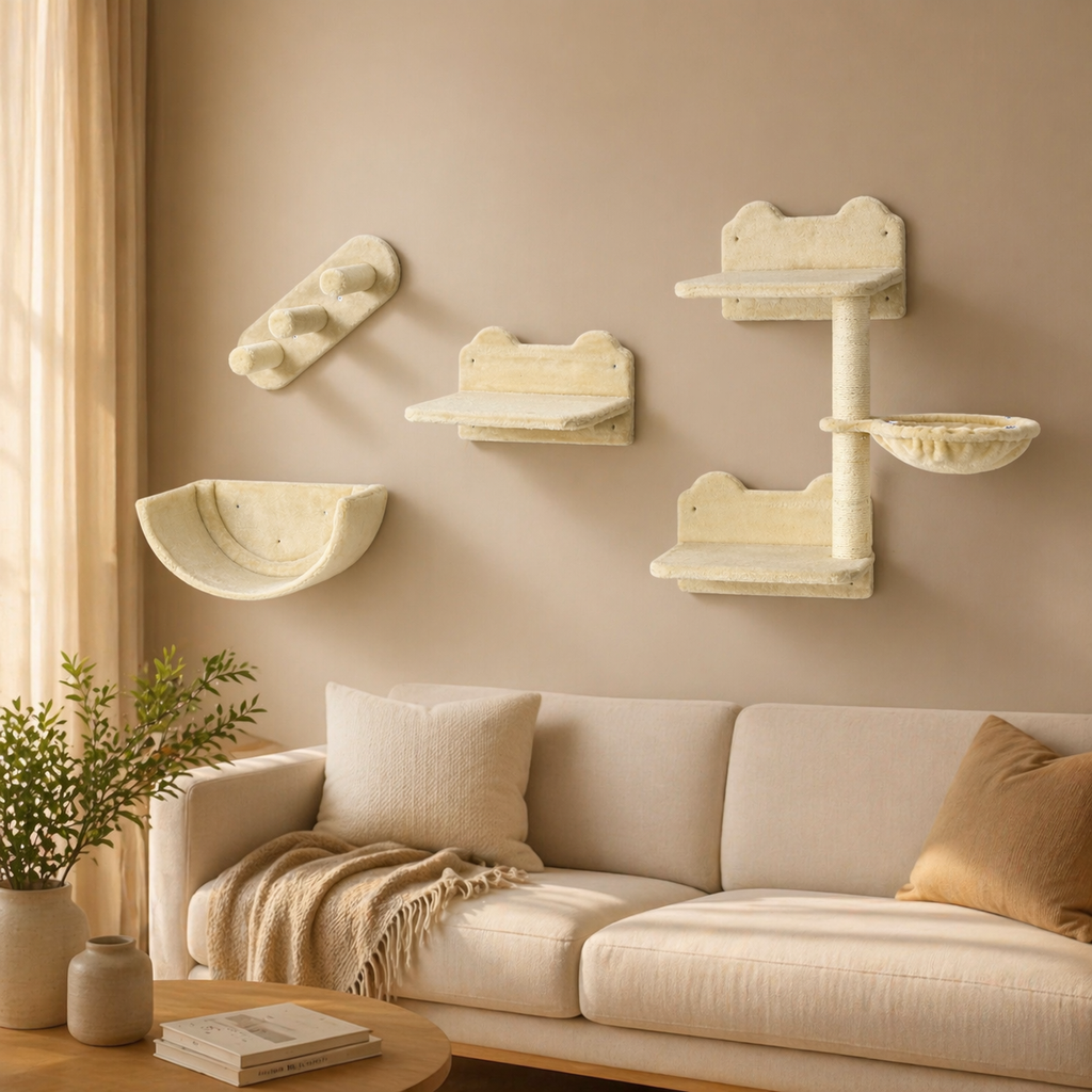 Kurashi Wall Tree - Cream