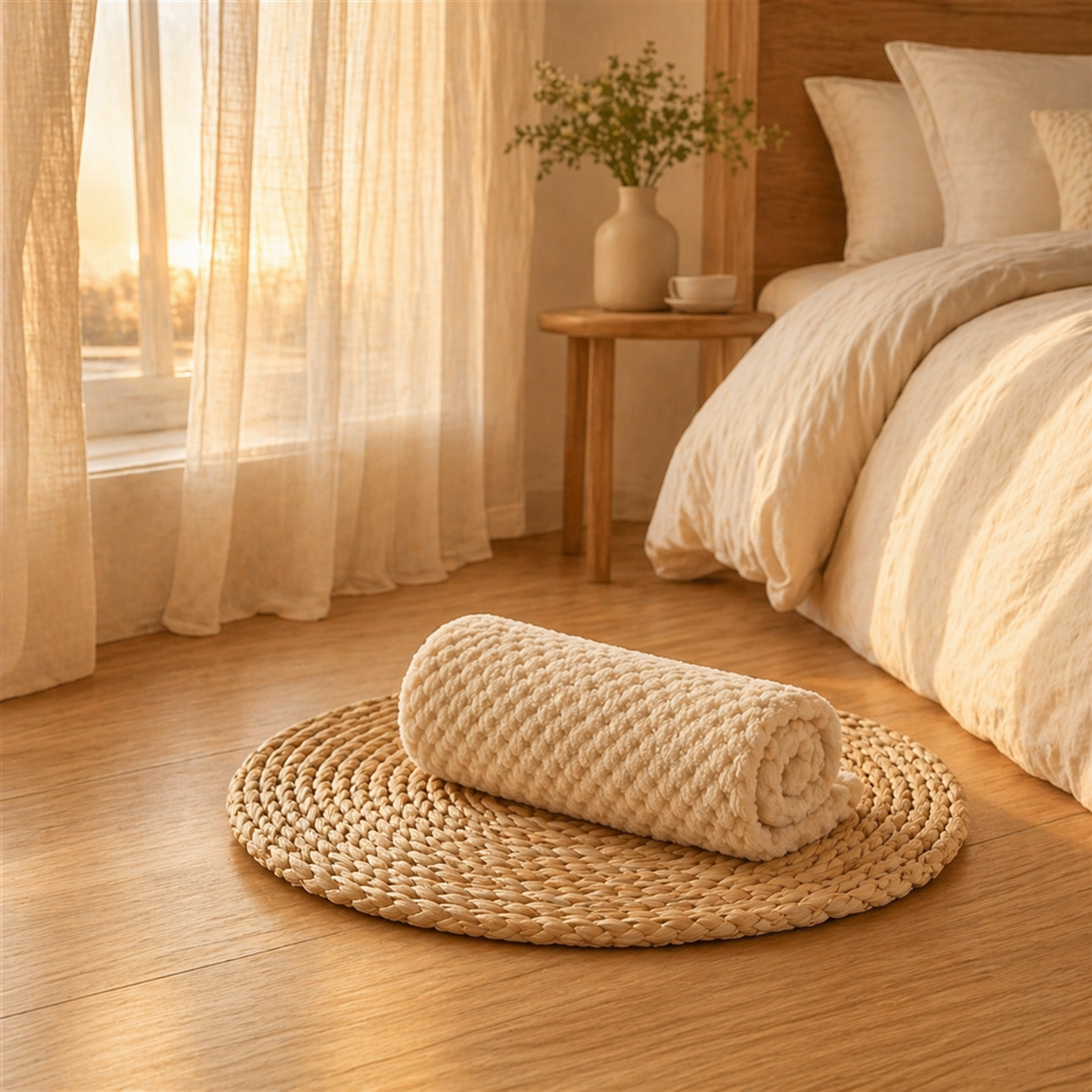 Koharu Heavy Plush Blanket