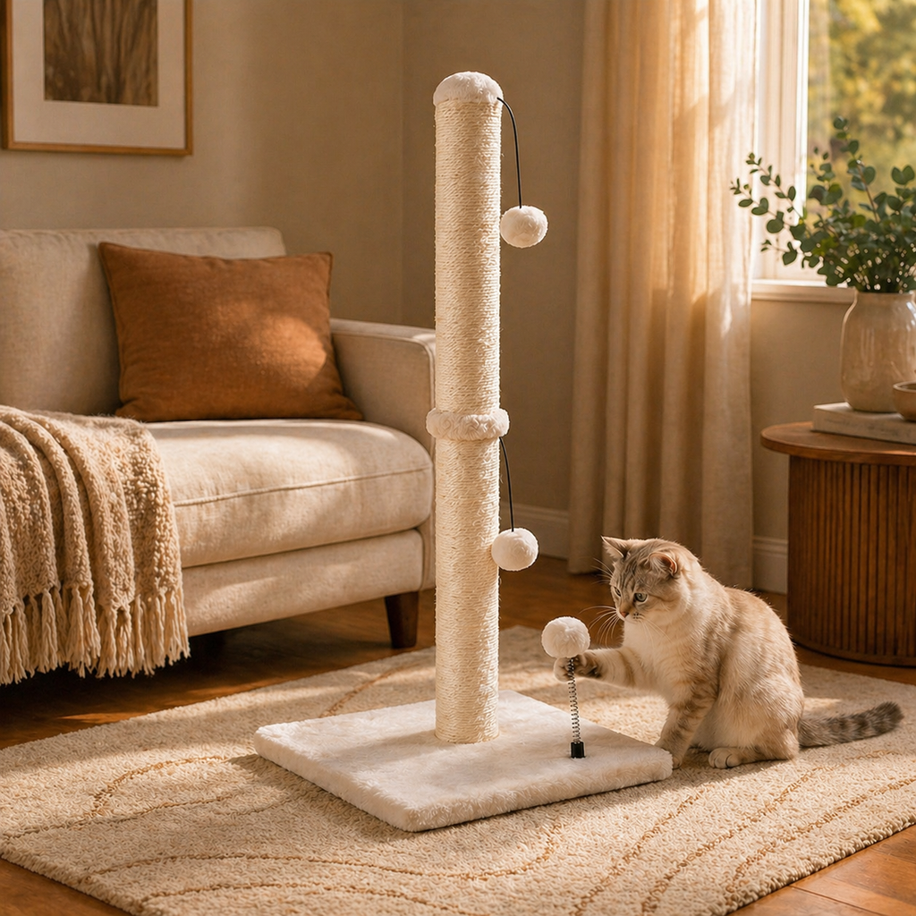 Shiro Tall Scratch Post